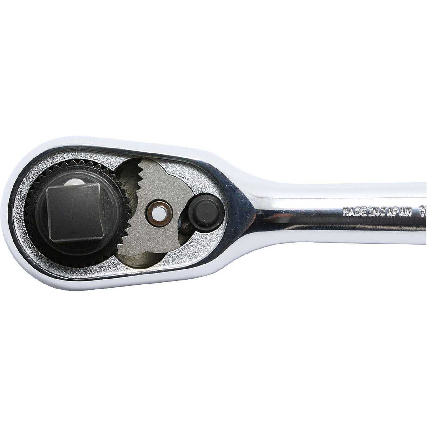 Koken 3725Z 3/8 Sq. Dr. Ratchet Handle 72 teeth Length 178mm Z-series - Image 3