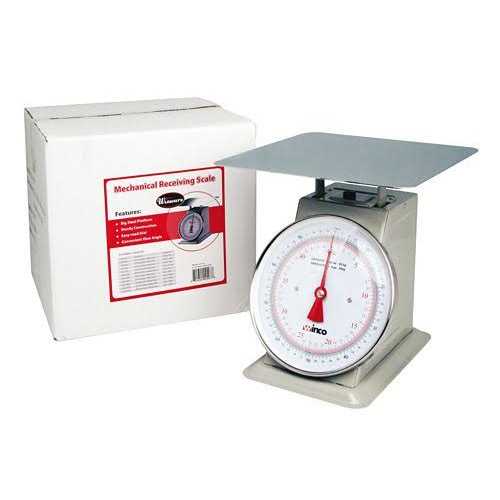 Winco SCAL-9100 Dial Receiving/Portion Scale - Image 2