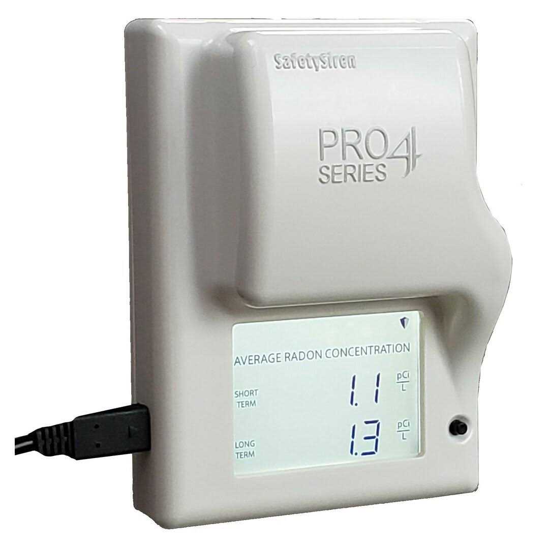 SafetySiren Pro4 Series Radon Gas Detector - Image 5