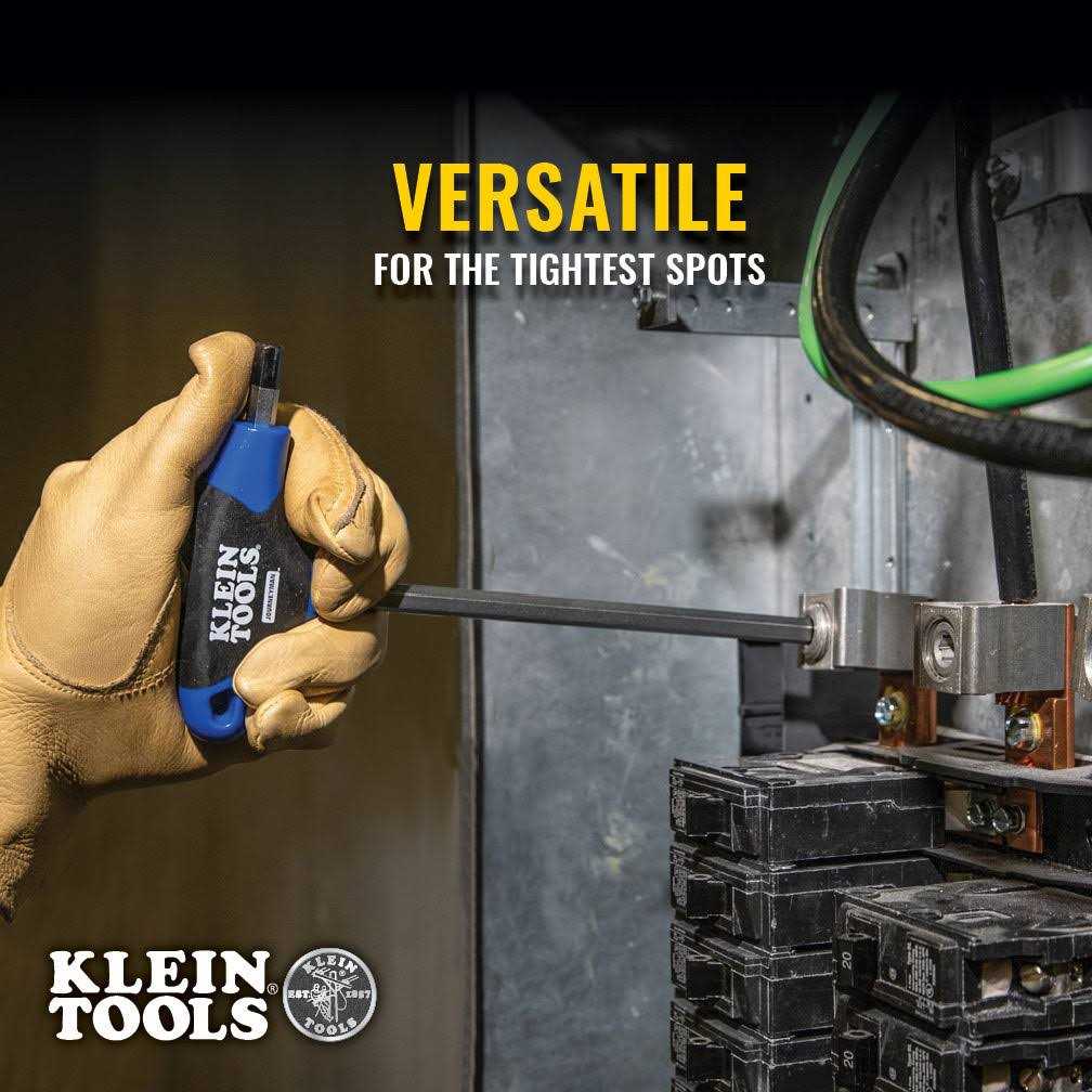 Klein Tools JTH68M Journeyman Metric Hex T-Handle Set - Image 4