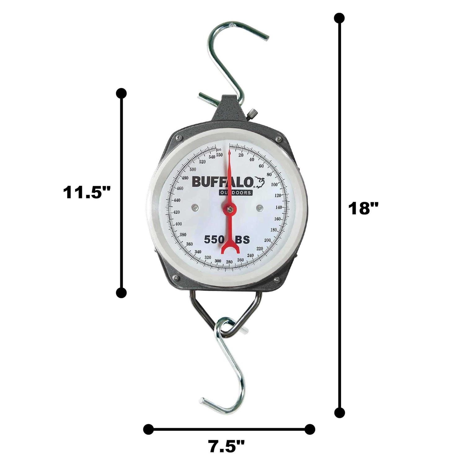 Buffalo Outdoor 550 Pound Capacity Hanging Scale - Image 4