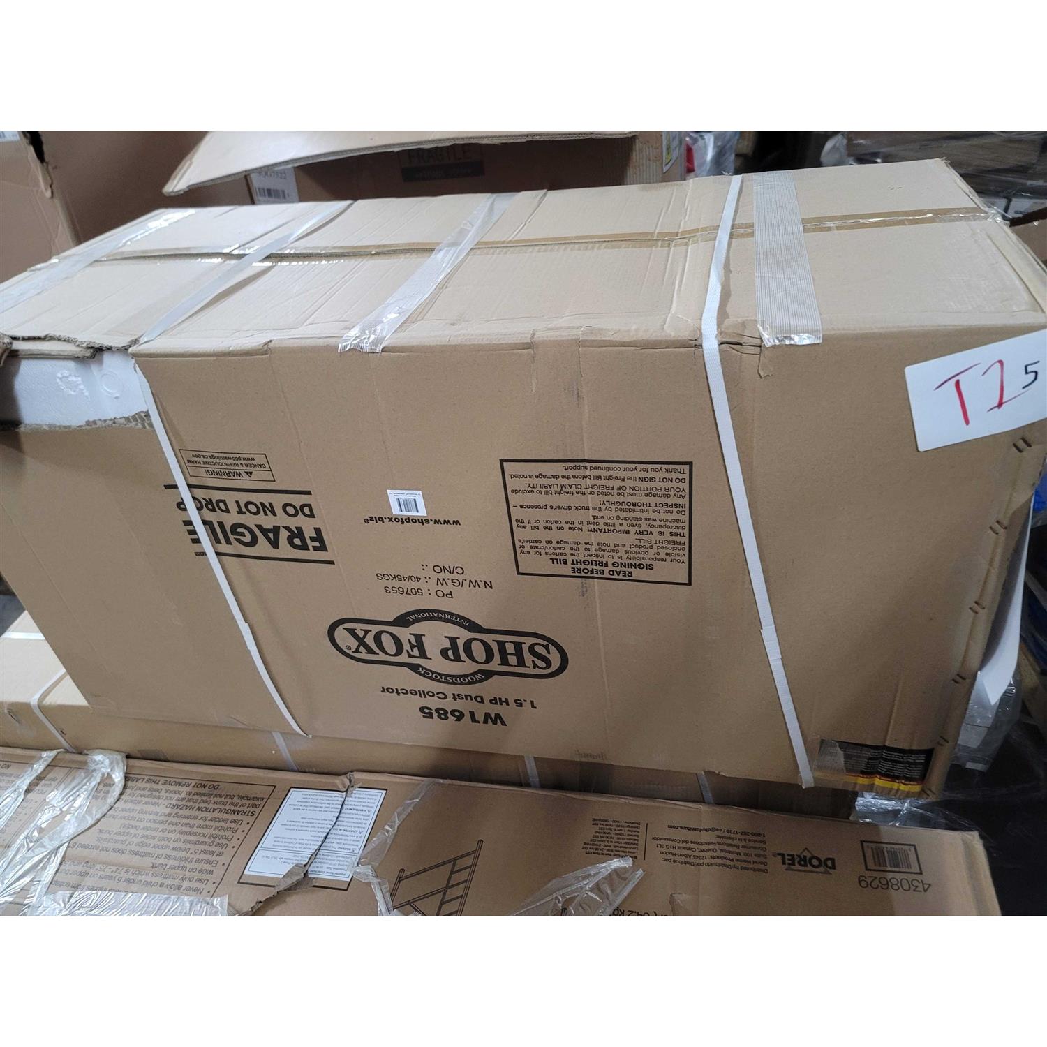 Shop Fox 1-1/2 HP Dust Collector W1685 - Image 4