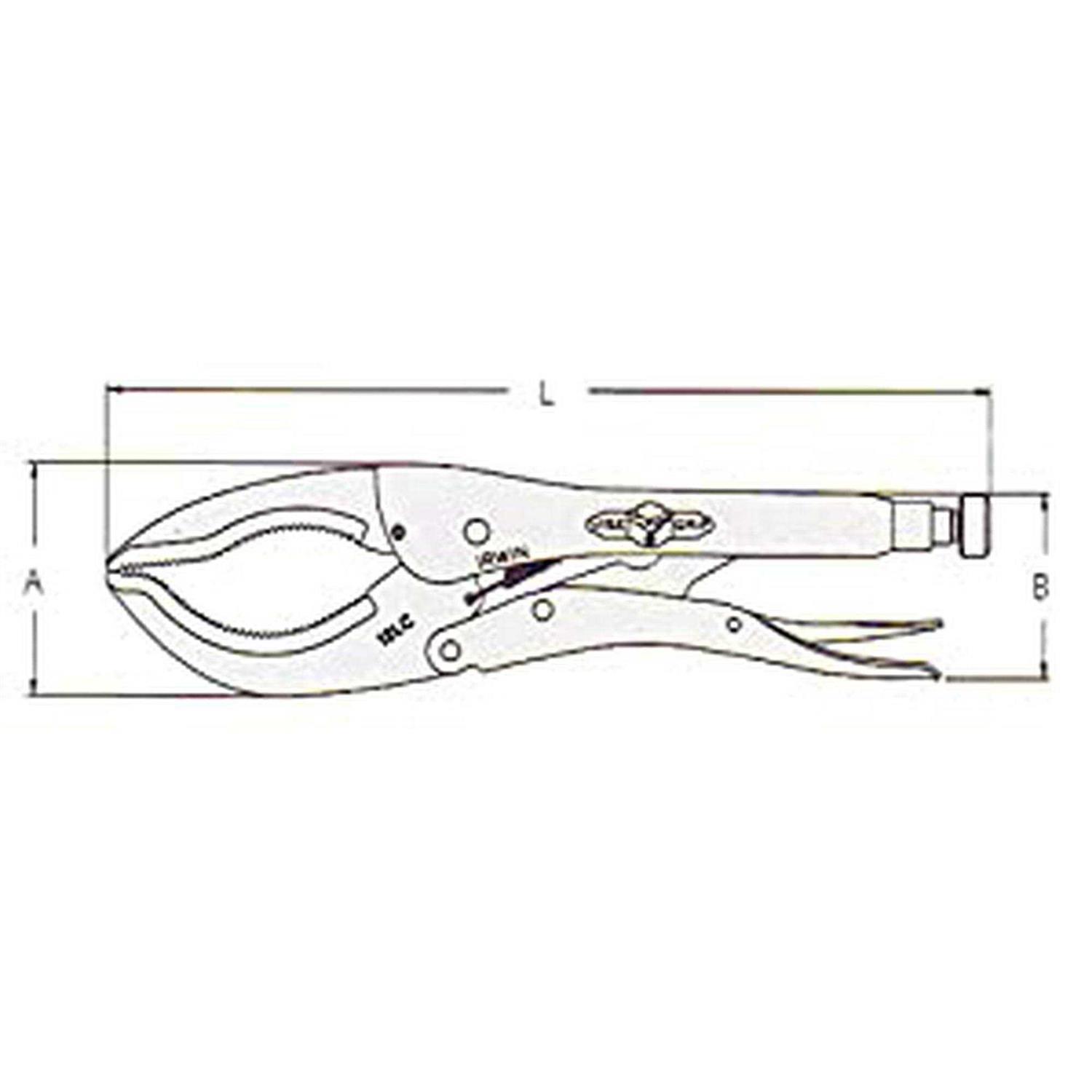 Irwin Vise-Grip Large Jaw Locking Plier 12L3 - Image 4