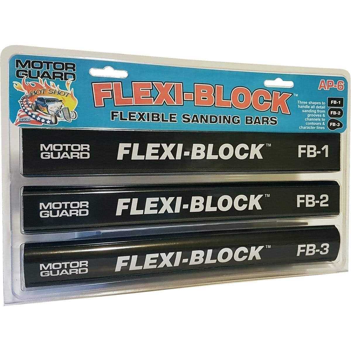 Motor Guard Flexi-Block Sanding Bars Assortment Kit - Image 3