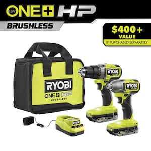 Ryobi ONE+ HP 18V Brushless Cordless Compact 1/2 in. Hammer Drill Kit with 1.5 Ah Battery - Image 4