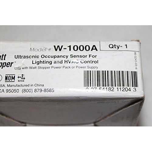 Wattstopper W-1000A Ultrasonic Ceiling Occupancy Sensor 24 VDC - Image 3