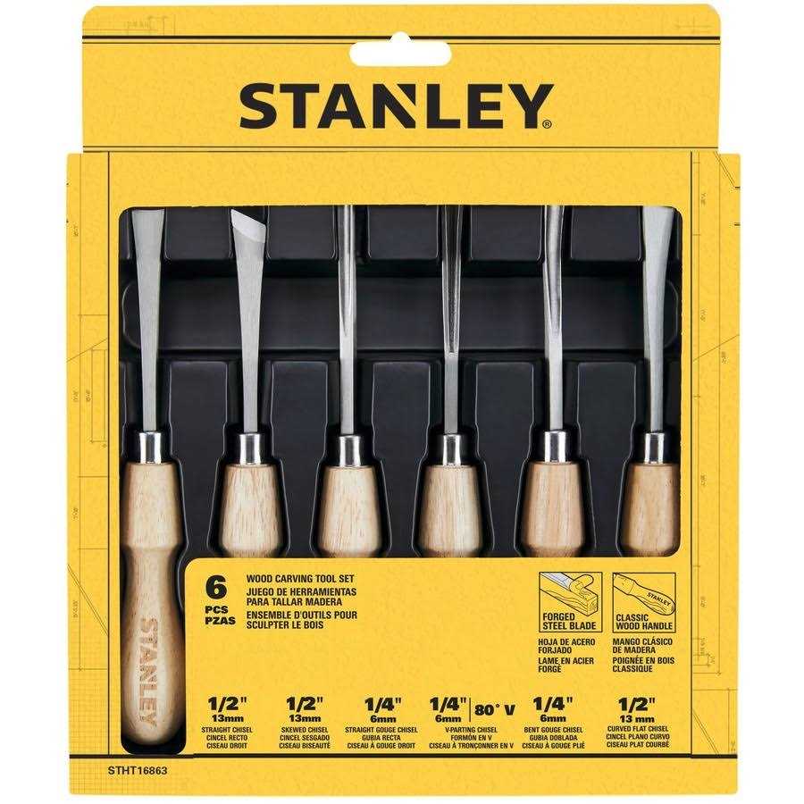 Stanley Wood Carving Set - Image 3