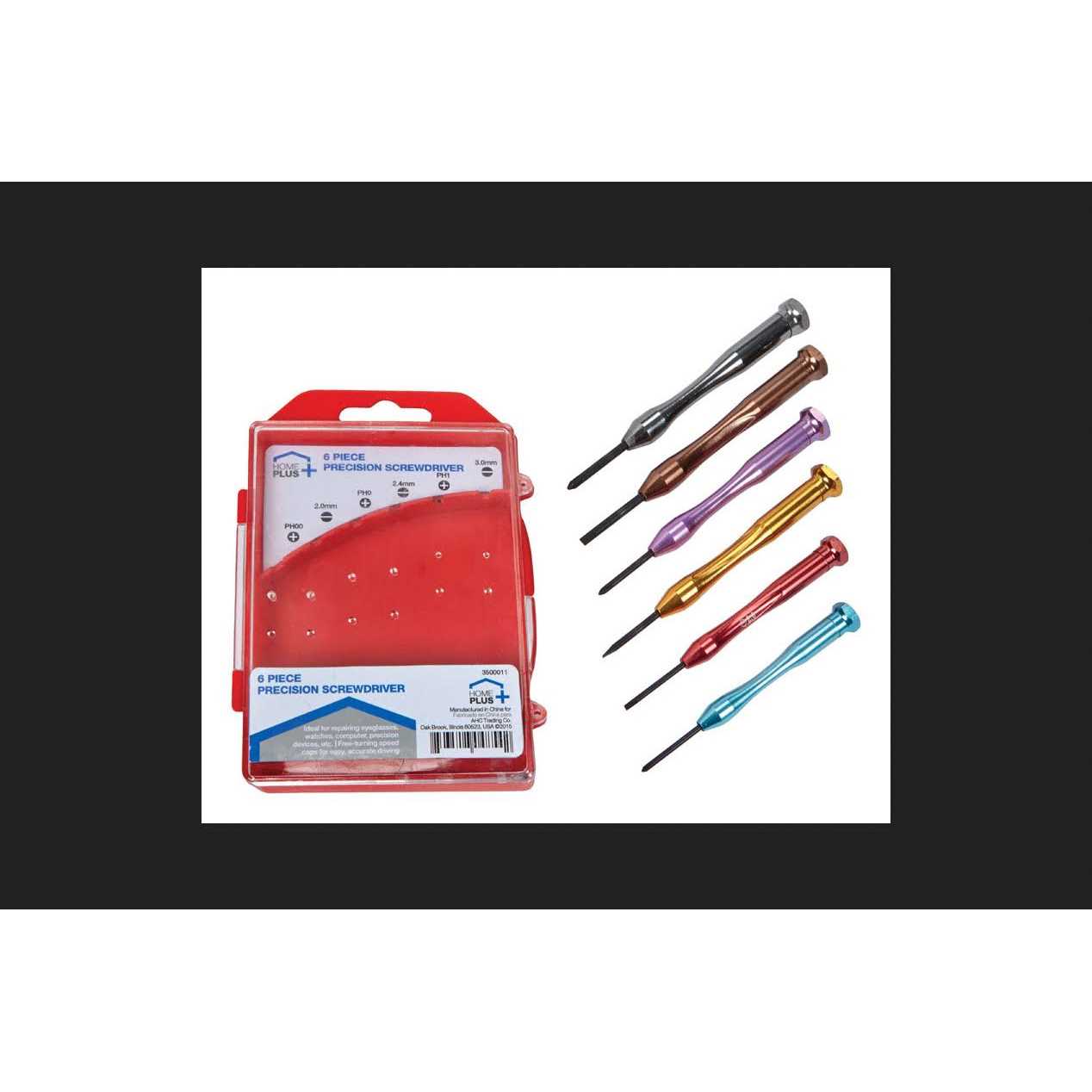 Home Plus 6 pc. Precision Screwdriver Set - Image 3