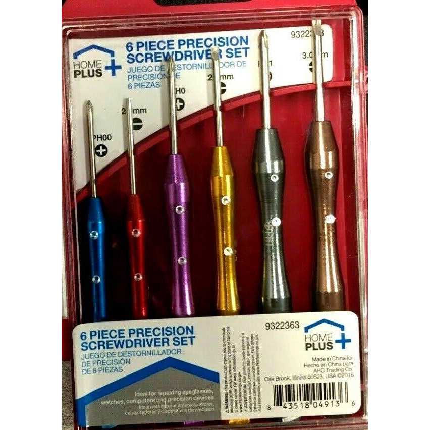 Home Plus 6 pc. Precision Screwdriver Set - Image 4