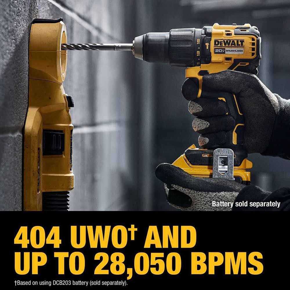 DeWalt DCD798B 20V MAX Brushless Cordless 1/2 in. Hammer Drill - Image 5