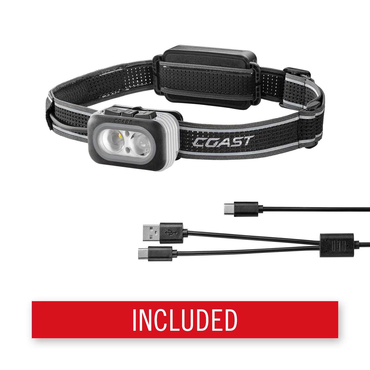 Coast Rl27r Rechargeable Plus Rear Loading 1000 Lumens Tri-Color LED Headlamp - Image 3