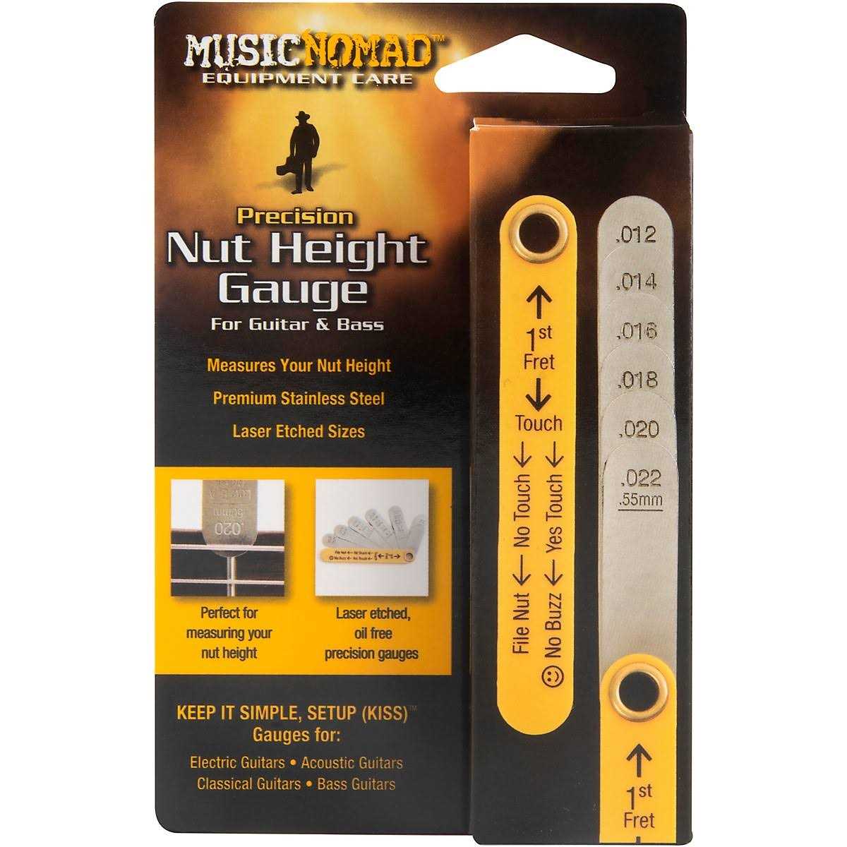 Music Nomad MN601 Precision Nut Height Gauge - Image 4