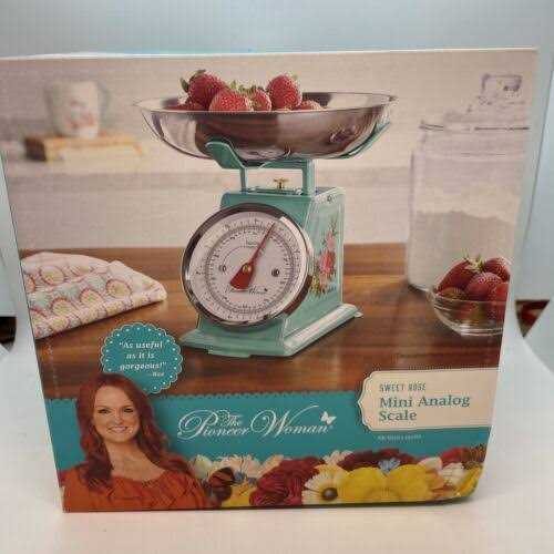 The Pioneer Woman Stainless Steel Mini Analog Scale - Image 5