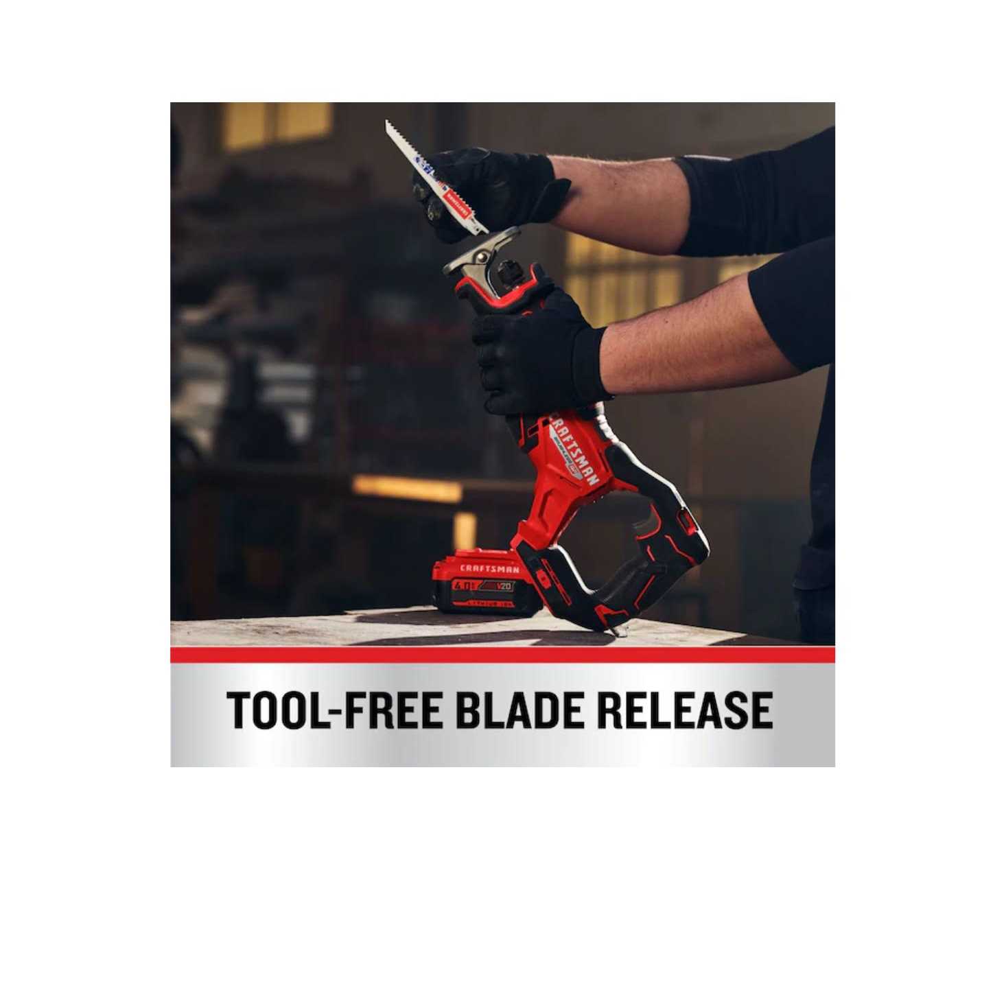 CRAFTSMAN V20 Cordless Angle Grinder - Image 4