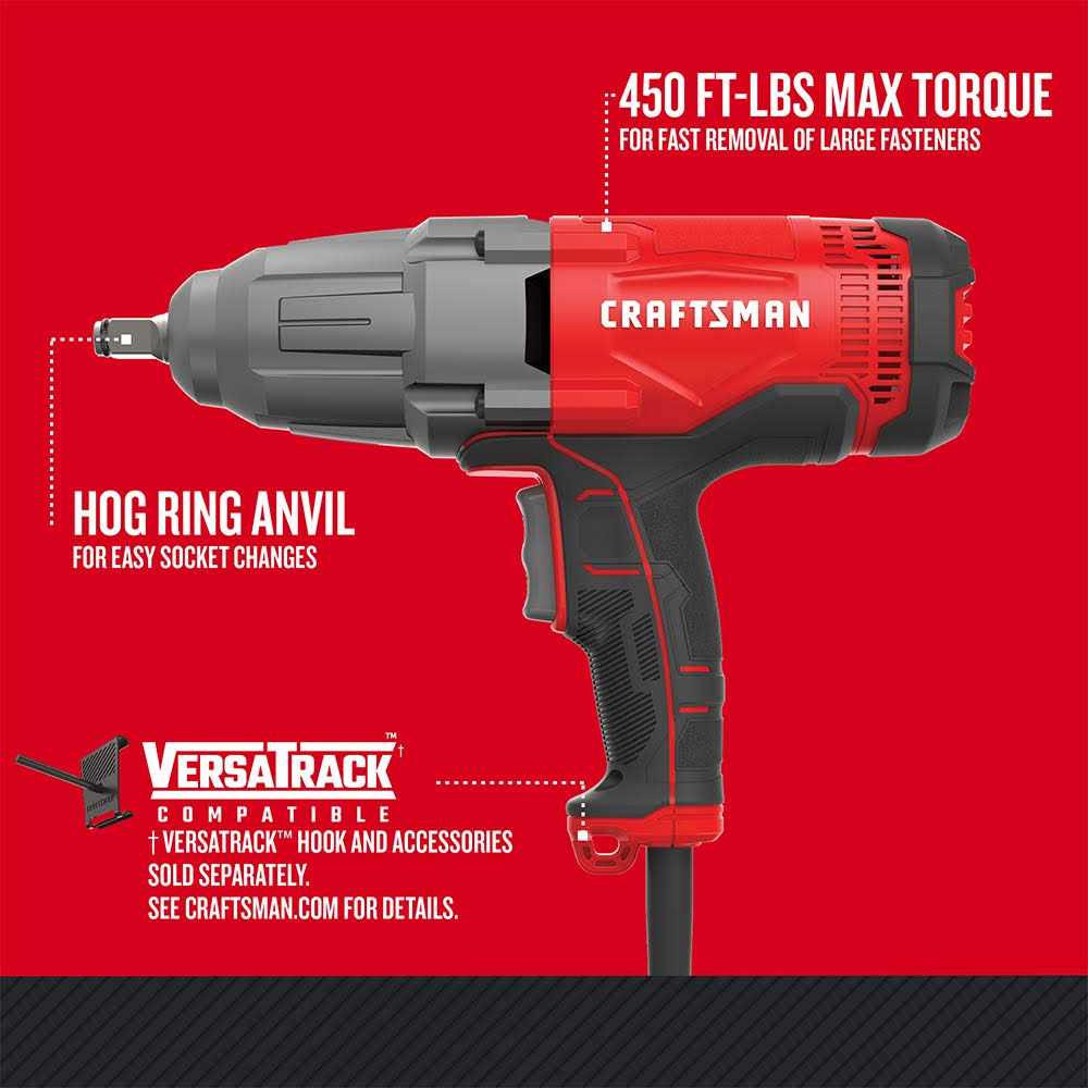 Craftsman Corded Impact Wrench - Image 2