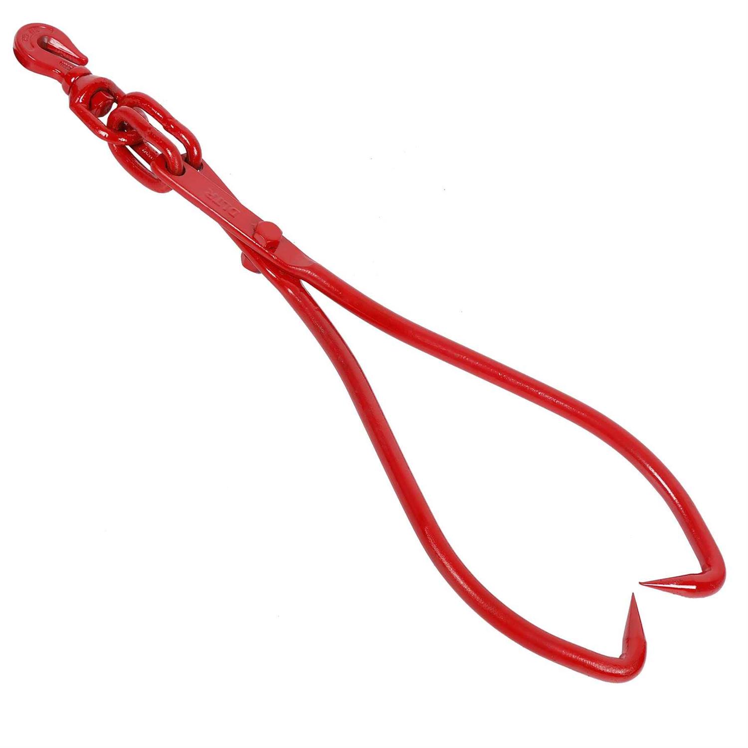 Toriexon 2 Claw Log Grapple for Logging Tongs Eagle Claws Design Log Lifting Tongs Log Grabs