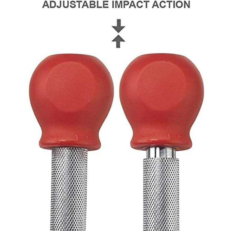 Neiko 02638A 5-Inch Automatic Center Punch for Metal Adjustable Impact Spring Loaded Center Punch Tool - Image 4