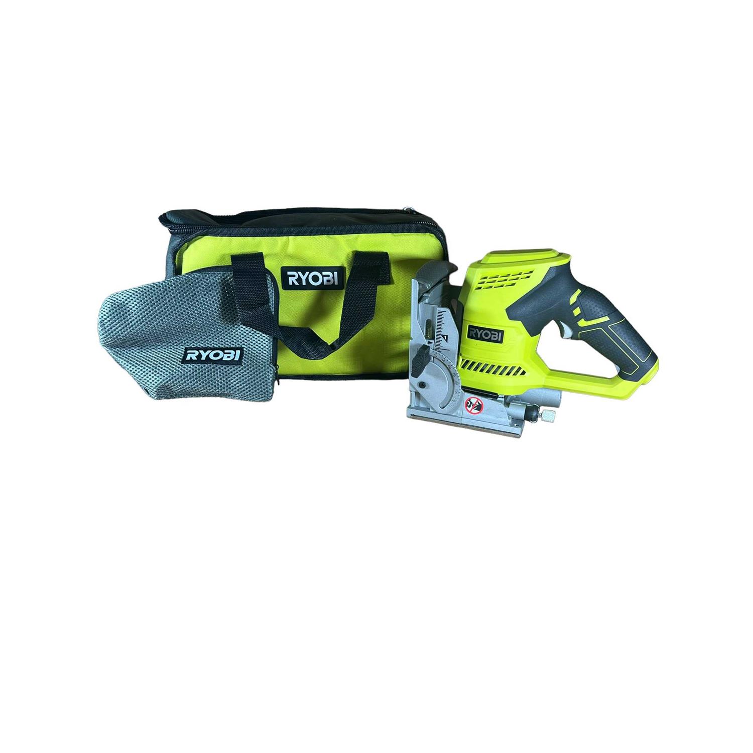 Ryobi JM83K 6 Amp AC Biscuit Joiner Kit with Dust Collector and Bag - Image 4