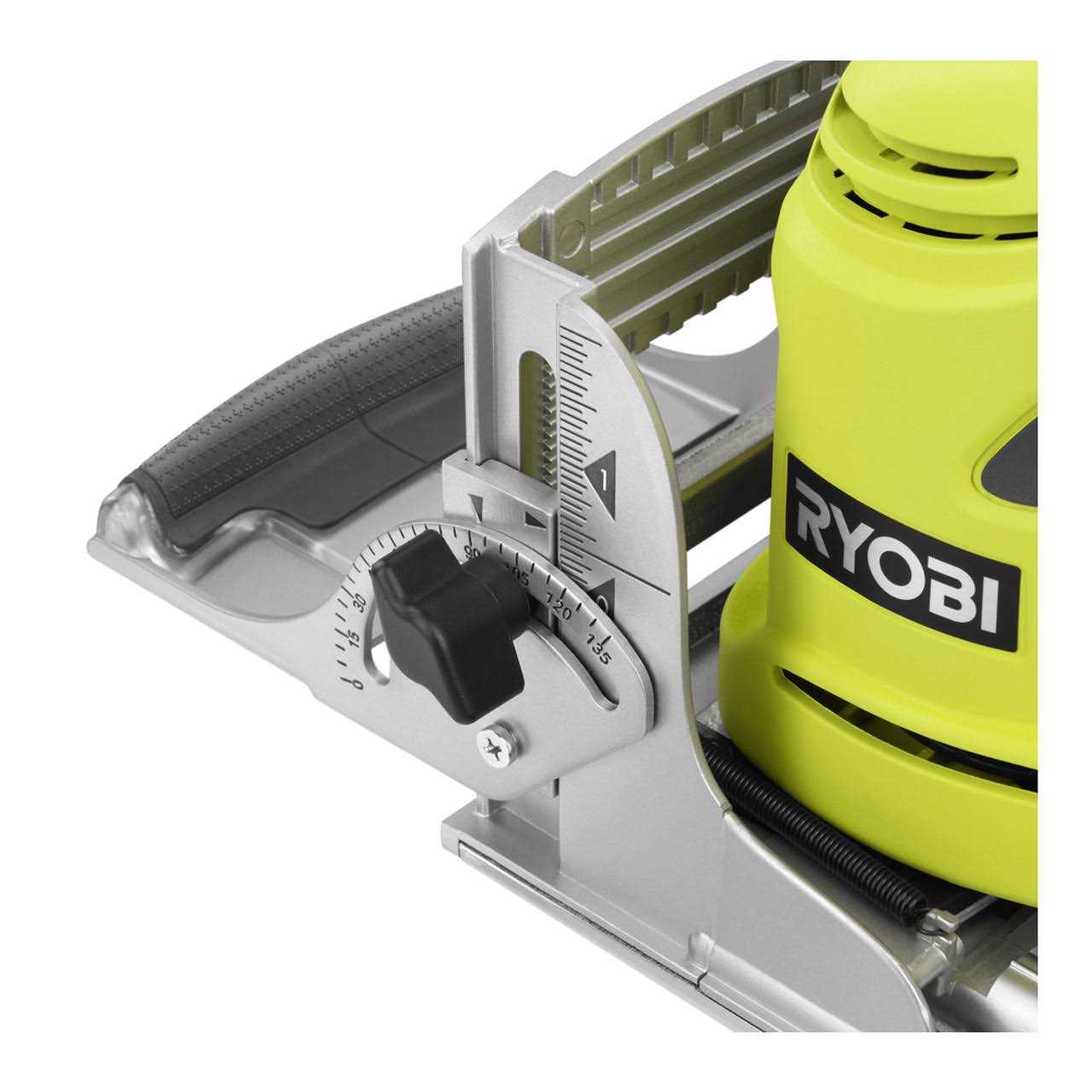 Ryobi JM83K 6 Amp AC Biscuit Joiner Kit with Dust Collector and Bag - Image 5