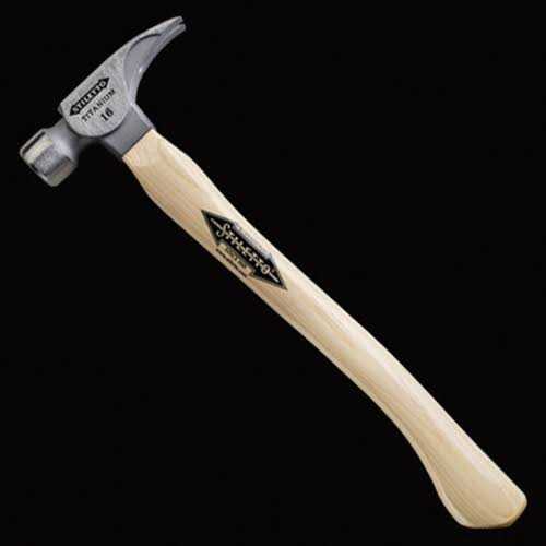 Stiletto TI16SC 16 oz Hammer Titanium Smooth Face Curved Hickory Handle - Image 3