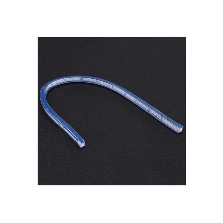 Flexible Plastic Curve Rule Ruler Drafting Drawing Measure Tool Craft Supplies - Image 4
