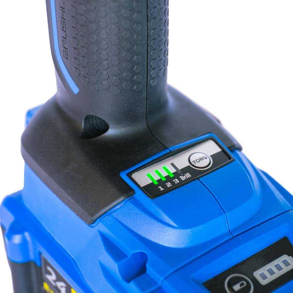 Kobalt 24-volt Max 3/8-in Brushless Right Angle Cordless Drill - Image 3