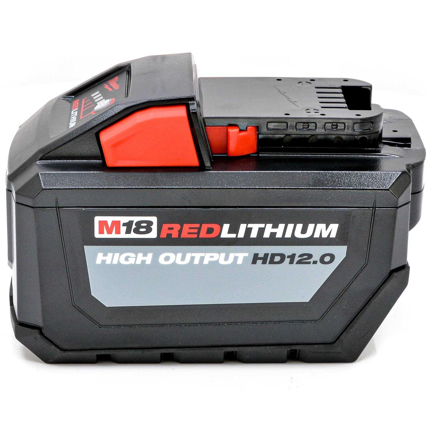 Milwaukee 48-11-1812 M18 REDLITHIUM High Output HD12.0 Battery Pack - Image 3