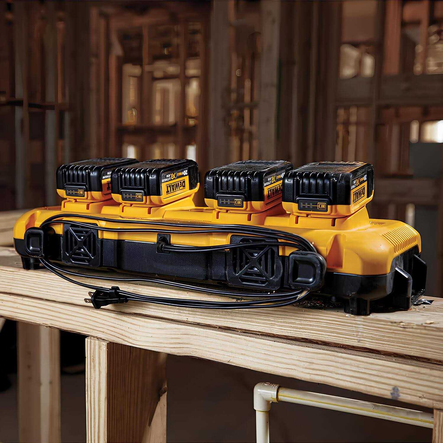 DEWALT 4 Port Fast Charger DCB104 - Image 5