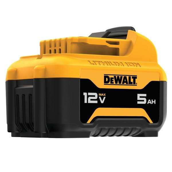DEWALT 12V MAX 5.0Ah Lithium Ion Battery DCB126-2 - Image 5