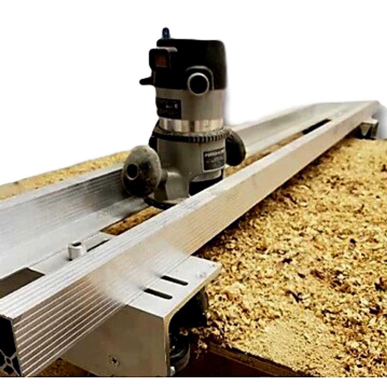Stone Coat Countertops Slab Jig – Router Sled for Woodworking – Levels Wood Slabs Up to 64 Inches Wide! Portable Durable and Easy to Adjus - Image 5