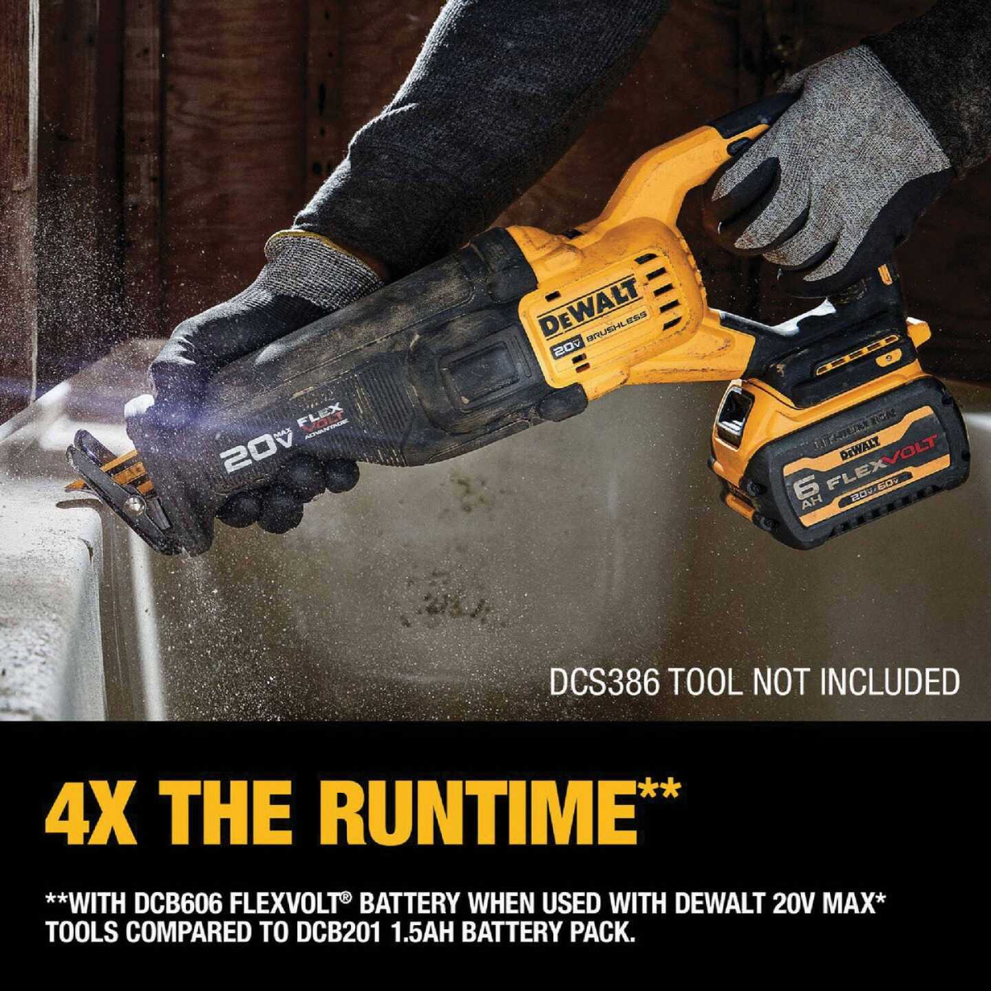 Dewalt DCB606 FLEXVOLT 60V MAX Battery - Image 4
