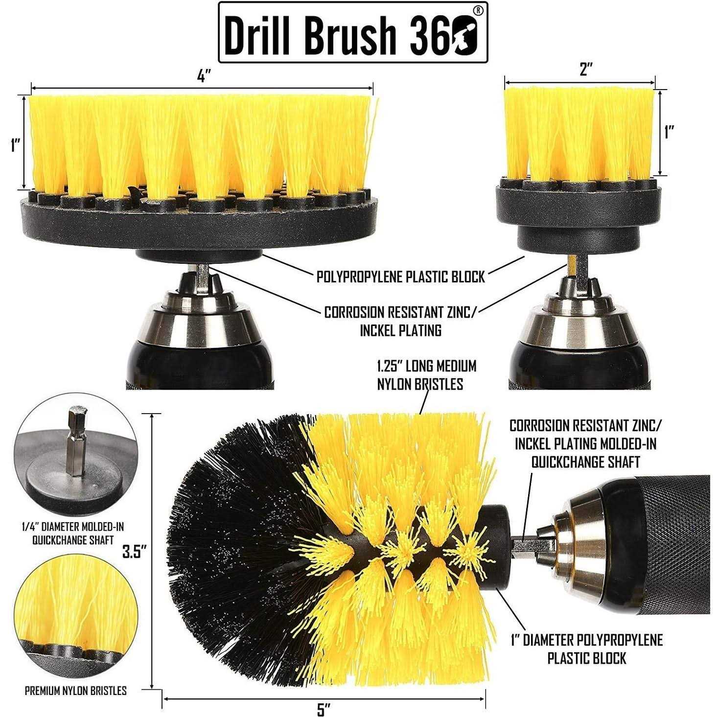 Drill Brush All Purpose Medium - Image 4