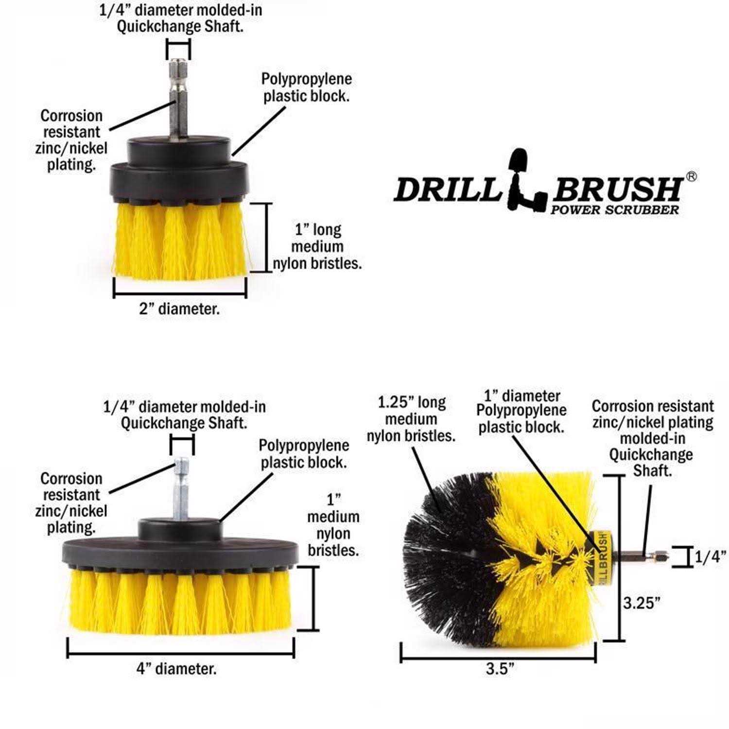 Drill Brush All Purpose Medium - Image 5
