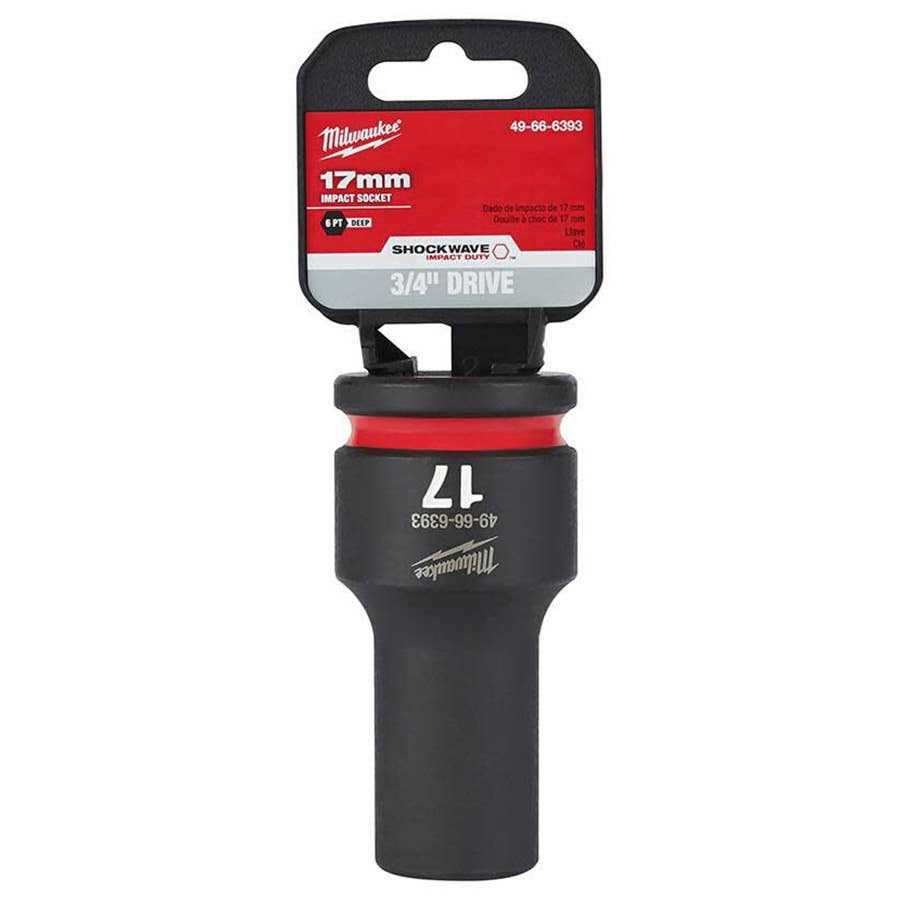 Milwaukee SHOCKWAVE Impact Duty 3/4 Drive Deep 6 Point Socket 49-66 - Image 3