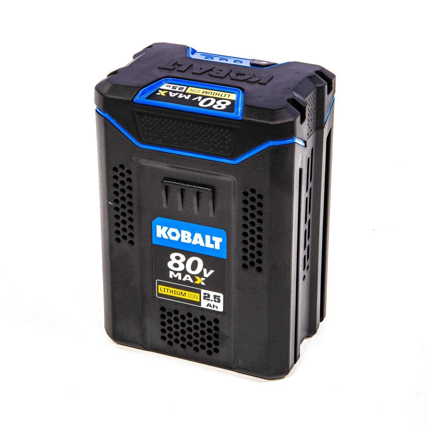 Kobalt 80-volt 2.5-Amp Hours Rechargeable Lithium Ion Cordless Power Equipment - Image 3