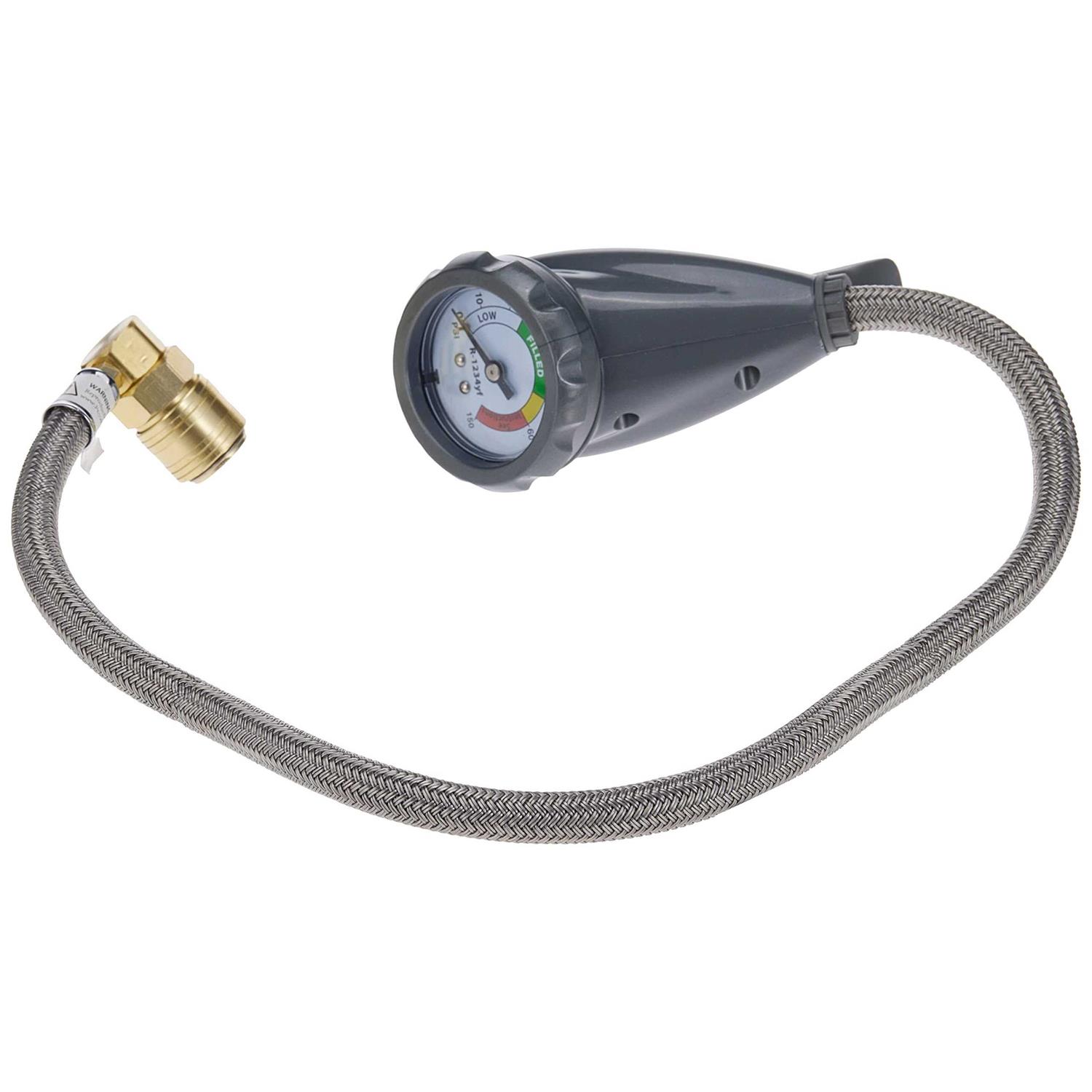 Certified A/C Pro CERTYF102-4 Recharge Gauge and Hose - Image 5