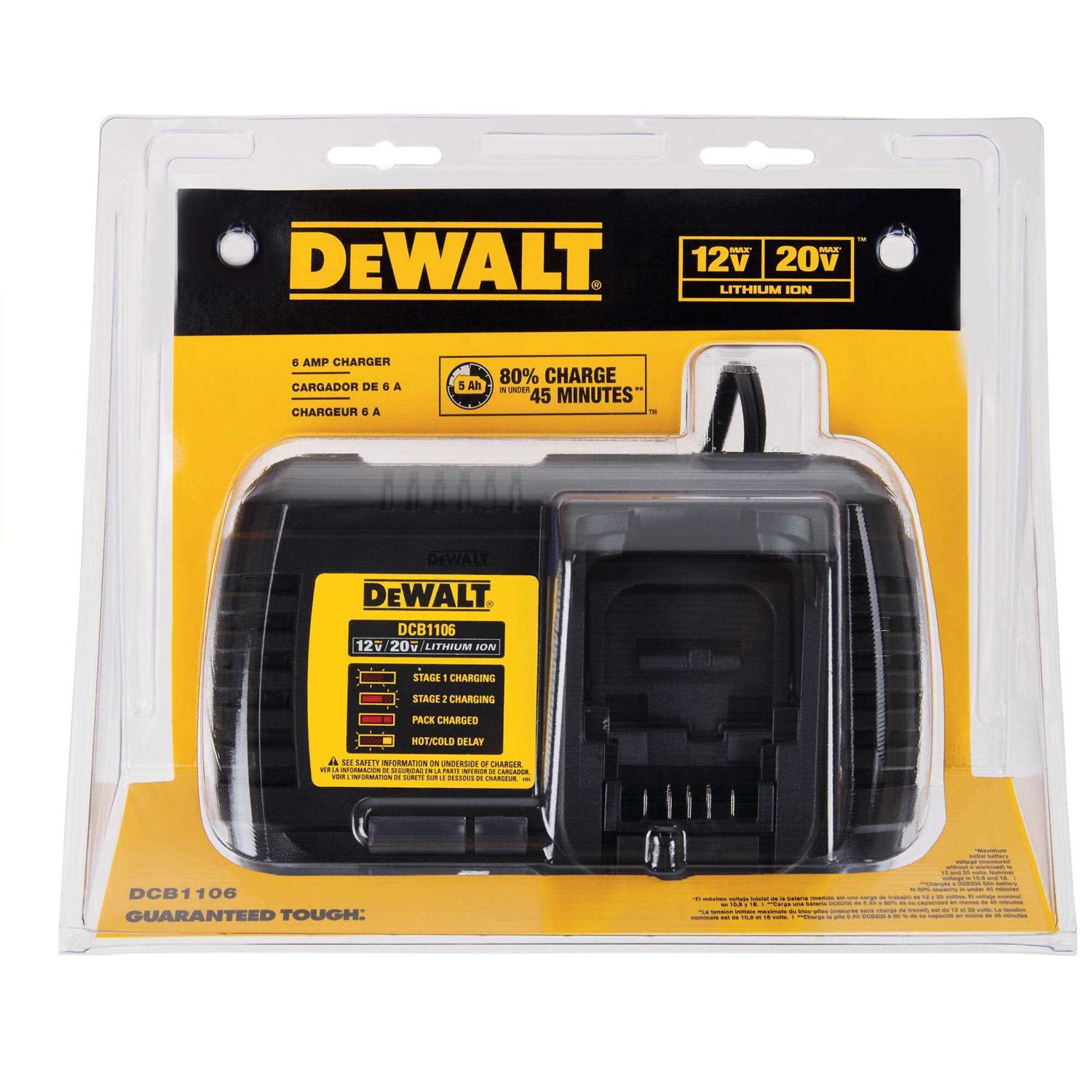 Dewalt DCB1106 Battery Charger - Image 3