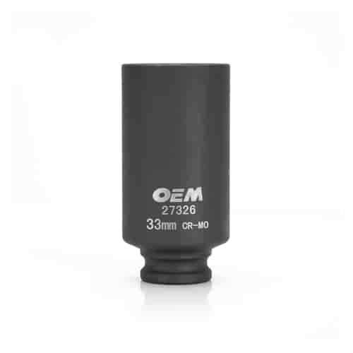 OEMTOOLS 27326 12 Pt. Axle Nut Socket 33 mm - Image 4