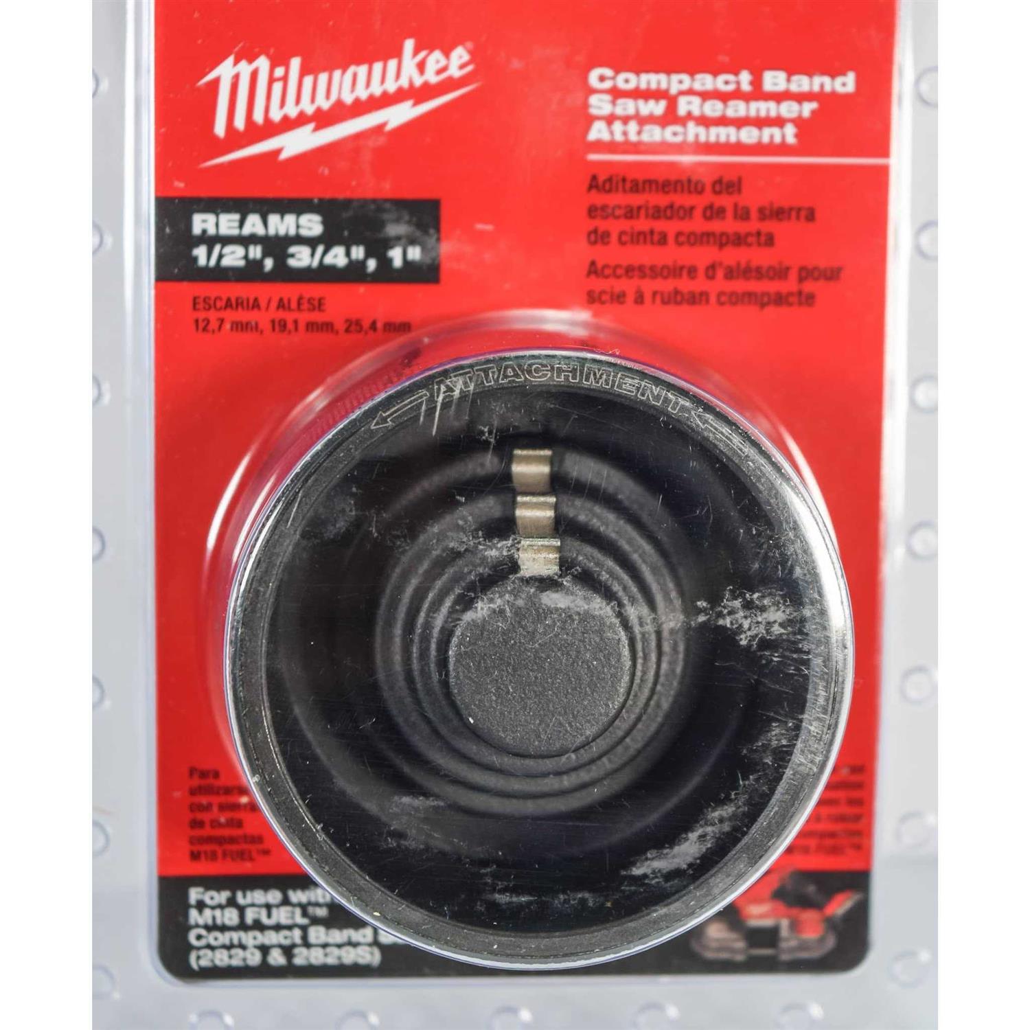 Milwaukee 49-90-2029 Compact Band Saw Reamer Attachment - Image 3