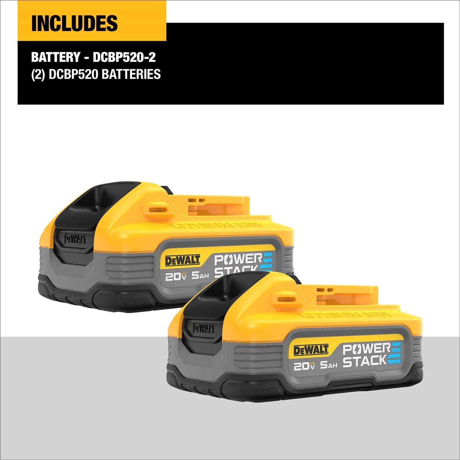 DEWALT POWERSTACK 20V MAX Battery - Image 3