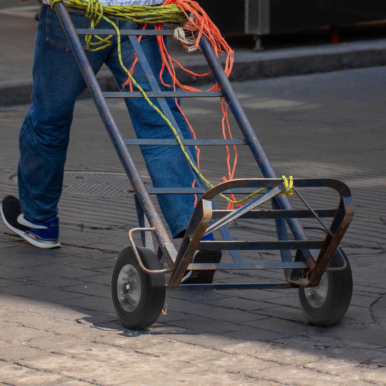 AR-PRO Flat Free Solid Rubber Tires and - Image 4