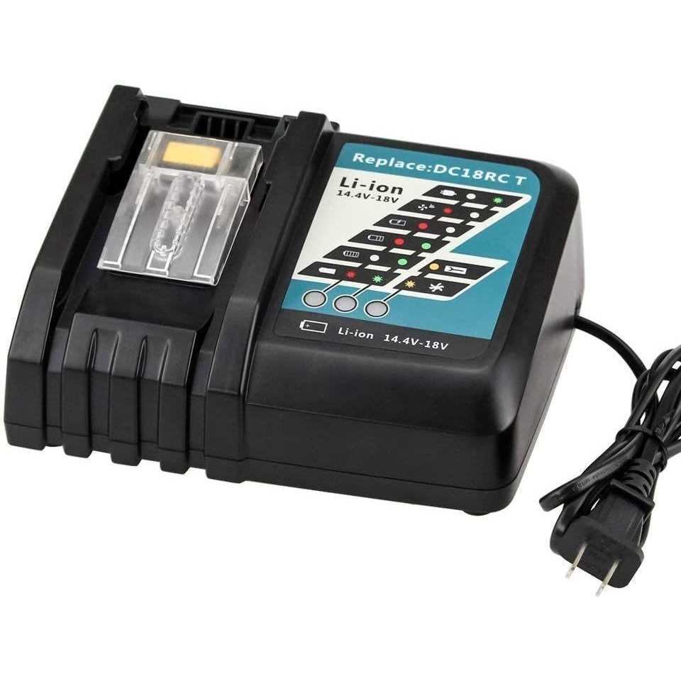 Rapid Charger As A Replacement For Makita Dc18Rc Battery Charger Compatible - Image 2