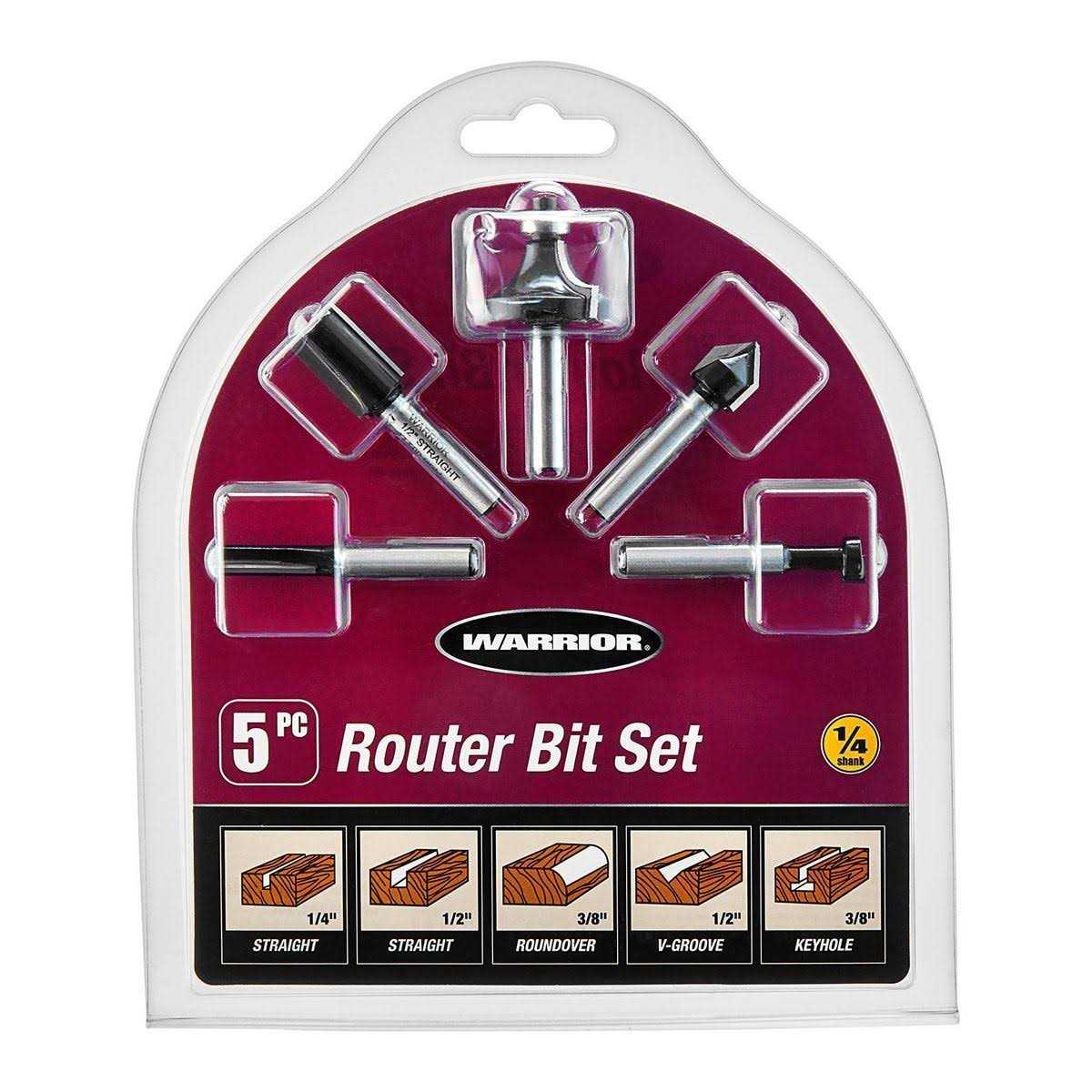 Warrior Carbide Router Bit Set - Image 4