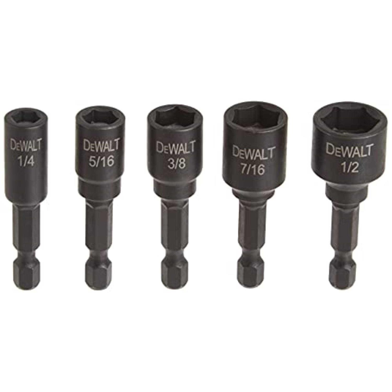 Dewalt 5-Piece Impact Ready Magnetic Nut Driver Set DW2235IR - Image 5