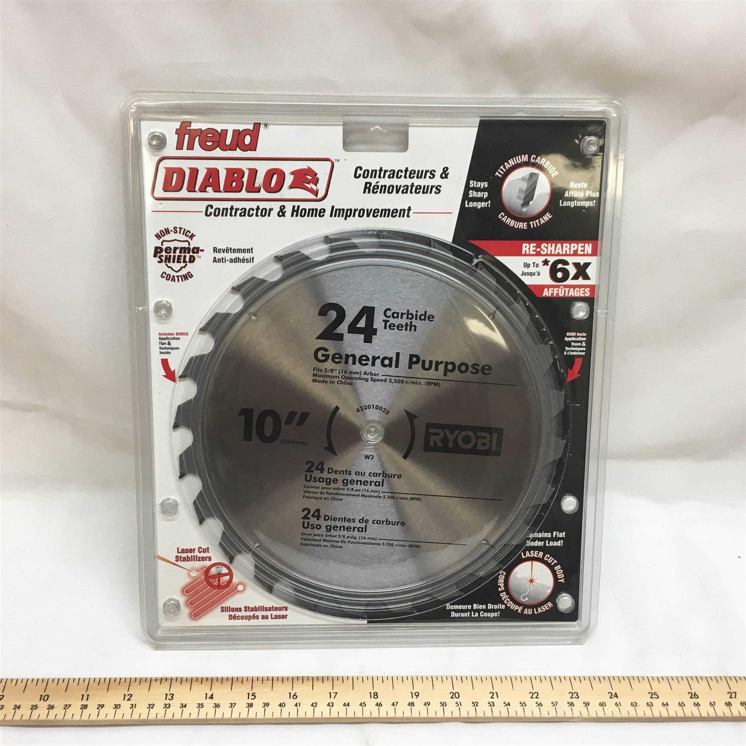 Diablo Ultra Finish Saw Blade D1080X - Image 5