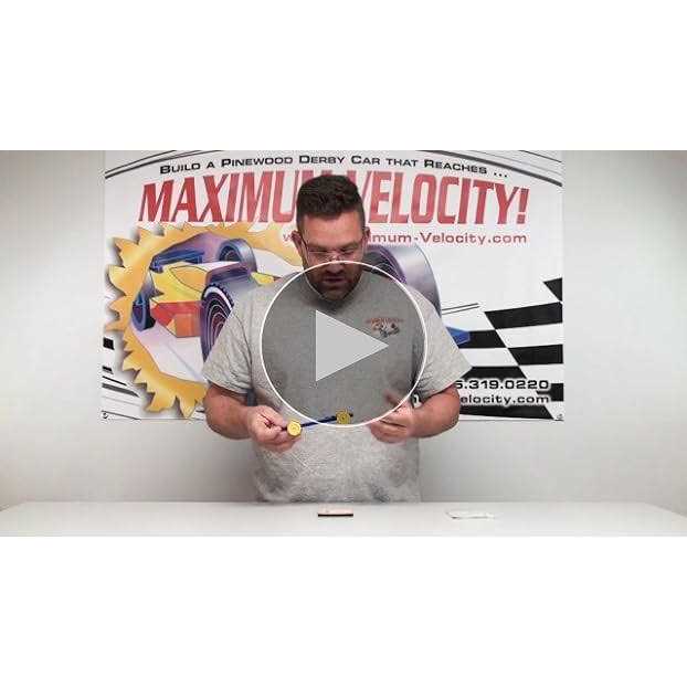 Maximum Velocity Pine Derby Car Tool Derby Car Center of Gravity Stand - Image 4