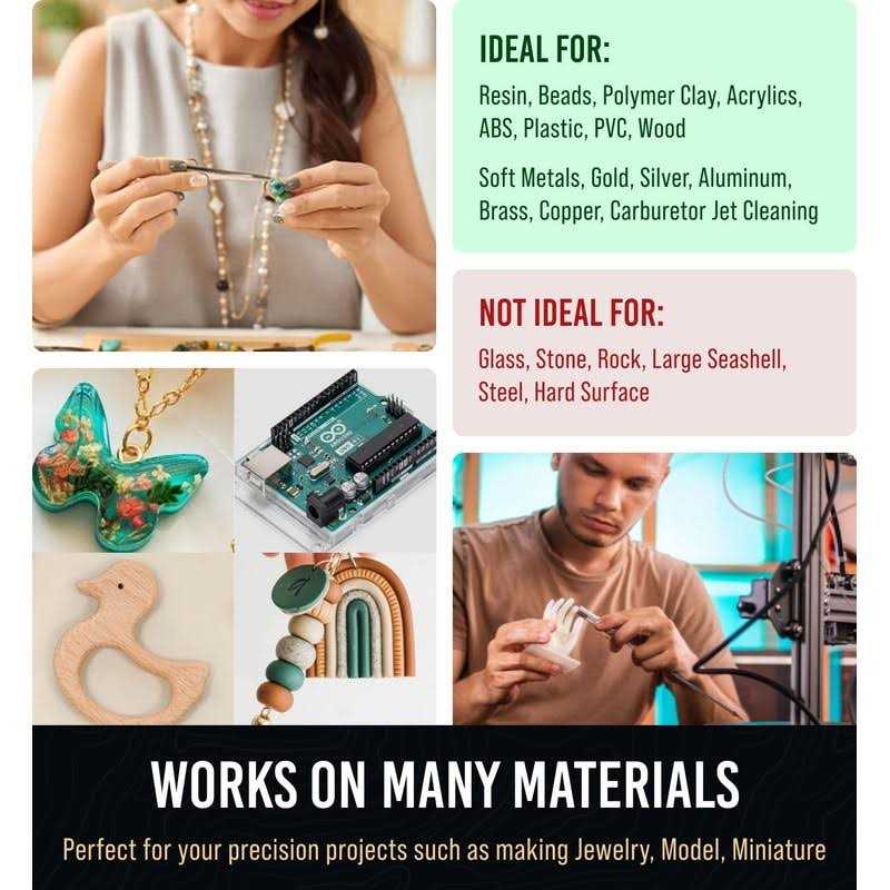 Pin Vise Small Hand Drill for Jewelry Making Craft911 Manual Craft Drill Sharp HSS Micro Mini Twist Drill Bits Set for Resin - Image 5