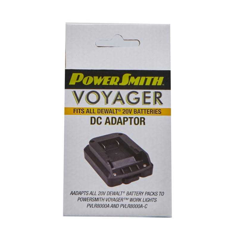 PowerSmith Voyager Work Light DeWalt 20V Battery DC Adaptor - Image 5