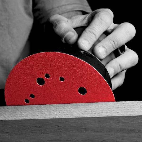 Diablo 5 in. 220-Grit Universal Hole Random Orbital Sanding Disc with Hook and Lock Backing - Image 3
