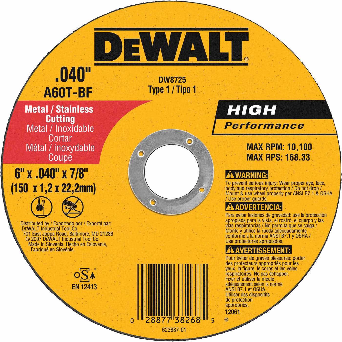DeWalt Wheel DW8725 - Image 5